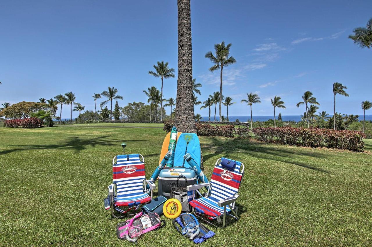 Kona Golf Condo On Eighteenth Tee With Pool Access Kailua-Kona Zewnętrze zdjęcie